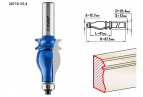 Фреза кромочная фигурная №5, D= 25,4мм, рабочая длина-41мм, хв.-12мм, d-12,7мм, ЗУБР Профессионал