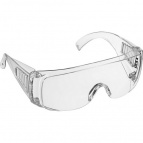 DEXX защитные очки, прозрачные, широкое моностекло с дополнительной боковой защитой и вентиляцией (11050)
