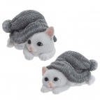 Фигурка декоративная "Котёнок", L14 W9,5 H7,5 см, 2в.