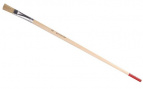 Кисть круглая тонкая STAYER "UNIVERSAL-STANDARD", светлая натуральная щетина, деревянная ручка, №6 x 8мм