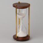 ПЕСОЧНЫЕ ЧАСЫ ДИАМЕТР=7СМ ; ВЫСОТА=14СМ