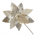 Цветок искусственный "Пуансеттия", L28 W30 H40 см