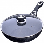 Сковорода-ВОК 26см мрам/крош АП с/кр MB (х8)