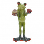 Фигурка декоративная "Лягушка", L7,5 W5 H15,5 см
