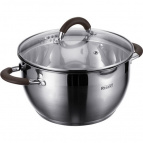 67-0524 Кастрюля со стекл. крышкой 5л; 24x13,5 см Linea Truffle