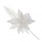 Цветок искусственный "Пуансеттия", L22 W8 H48 см