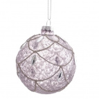 Украшение новогоднее "Шар", L8 W8 H9 см   Стеклянный