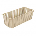 Корзинка "Лофт" прямоугольная 3л 297х130х96 (латте)
