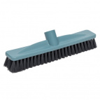 Щетка для пола "Эталон" 26 см жесткая (бирюзово-синий)