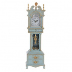 Часы настольные декоративные с музыкальной шкатулкой, L11 W8,5 H38 см, (1хАА не прилаг.)