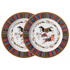 НАБОР ТАРЕЛОК ЗАКУСОЧНЫХ LEFARD "PASSAGE" 2 ШТ. 22,5 СМ (КОР=24НАБ.)