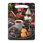 Доска разделочная деревянная "Восточные сладости" 29*21 см MARMITON