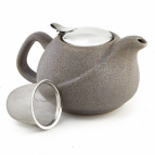 Ф19-008R  Заварочный чайник с фильтром : 800мл., серый
