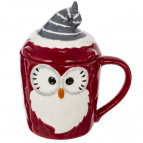 Кружка "Сова", 350 мл, L12 W9 H15 см