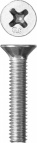 Винт DIN 965, M4 x 20 мм, 5 кг, кл. пр. 4.8, оцинкованный, ЗУБР