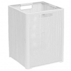 Корзина складная "Лофт" 50л (белый)