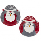 Тарелка "Сова", L13 W12 H2 см, 2в.