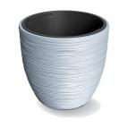DBFU470-443U Кашпо ФУРУ Ø47см выс.38,5см св. серый (light gray) с вкладышем