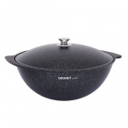 Казан а/пр литой 6,0л д/плова алюм/кр Granit ultra blue