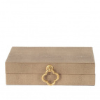 Шкатулка, L24,5 W16 H6,5 см