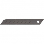KRAFTOOL BLACK MAX 18 мм лезвия сегментированные, 8 сегментов, 10 шт