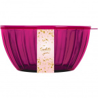 Салатник Sugar&Spice Vanilla Confetti 2,8л с крышкой коктейльная вишня