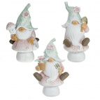 Фигурка декоративная "Дед Мороз", L8 W5 H12 см, 3в.