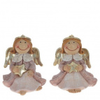 Фигурка декоративная "Ангел", L7 W6 H7,5 см, 2в.