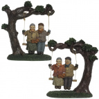 Фигурка декоративная, L17 W7 H19 см, 2в.