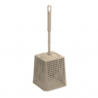 Набор для WC  "Лофт" квадратный (латте)