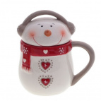 Конфетница "Снеговик меломан", L13 W9,7 H13,9 см