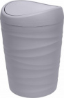 Контейнер для мусора Keeplex Wave 1,2л серый топаз