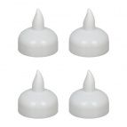 QWERTY Свечи водные светодиодные, пластик, в блистере по 4 шт / 60