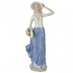 Фигурка декоративная "Девушка", L13 W10 H29 см