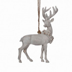 Изделие декоративное подвесное "Олень", L8,5 W3,5 H12 см