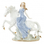 Фигурка декоративная "Девушка", L29 W10 H8,5 см