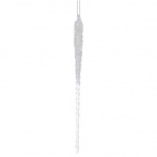 Украшение новогоднее "Сосулька", L3 W3 H29,5 см