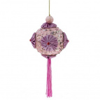 Украшение новогоднее "Шар", D 12 см, L12 W12 H30 см