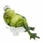 Фигурка декоративная "Лягушка", L18 W8 H9,5 см