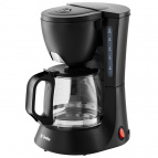 Кофеварка Delta Dl-8153 Черная : 600 Вт, 600 Мл (4-6 Чашек)