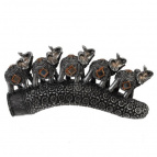 Фигурка декоративная "Слоны", L22 W5 H11 см