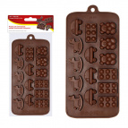 Форма для шоколадных конфет силиконовая "Игрушки".