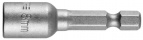 Бита STAYER "PROFI" с торцовой головкой, "Нат-драйвер", магнитная, тип хвостовика - E 1/4", длина 48 мм, 8мм, 1шт