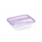 Контейнер прямоугольный Fresco 500 мл (Лаванда) (24)