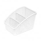 Органайзер «Лофт» с перегородками широкий 180х135х120мм (белый )