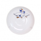 Блюдце чайное 140 мм Гуси новые