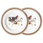 НАБОР ТАРЕЛОК ЗАКУСОЧНЫХ LEFARD  "PASSAGE" 4 ШТ. 20 СМ (КОР=12НАБ.)