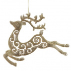 Изделие декоративное подвесное "Олень", L13,5 W2 H11 см