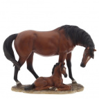 Фигурка декоративная "Лошади", L28 W12 H20 см