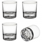 НАБОР СТАКАНОВ ДЛЯ ВИСКИ "LION", 4 ШТ/310 МЛ